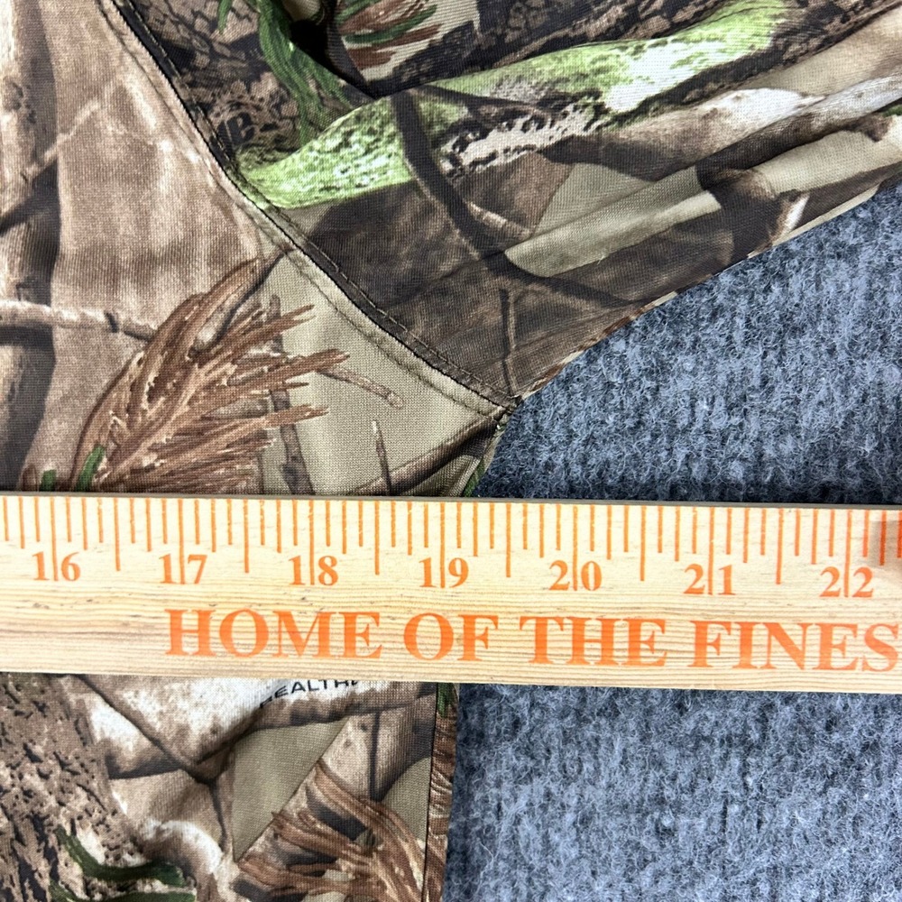 Medalist Shirt Womens LG Brown Realtree AP Camo Mock Neck Long Sleeve Base Layer - Picture 4 of 7
